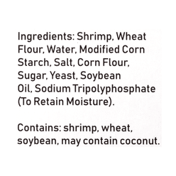 Talassa Breaded Butterfly Shrimp, frozen 3 lb