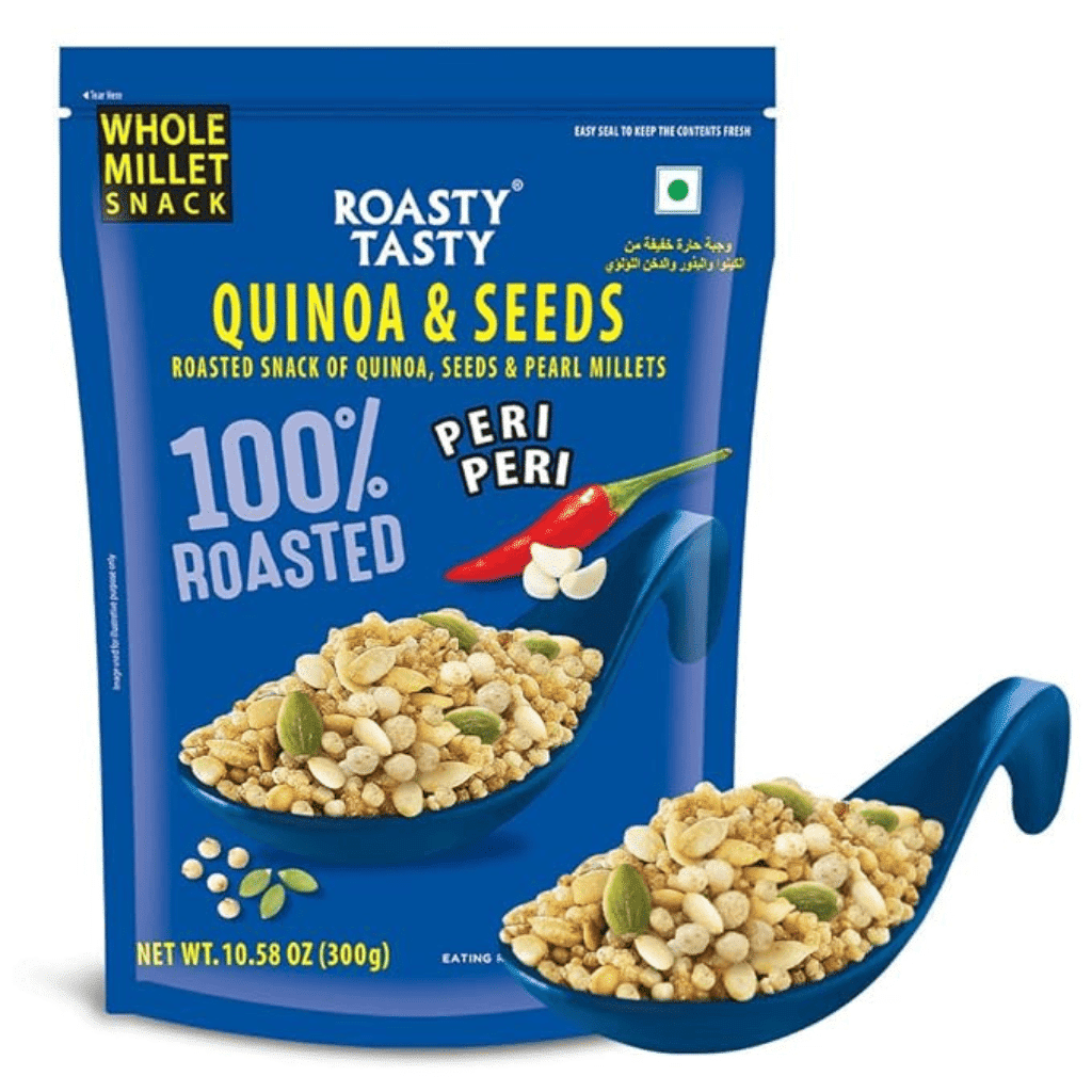 Roasty Tasty Quinoa Puff & Seeds Peri Peri 340 g