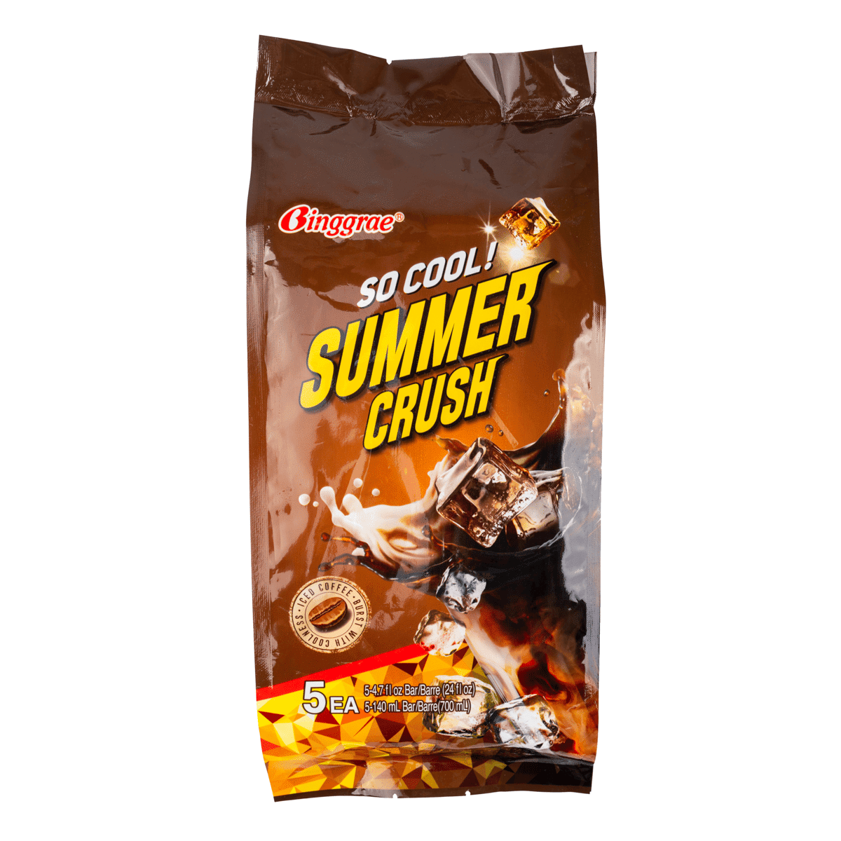 ไอศกรีมแท่งกาแฟ Binggrae Summer Crush 24 ออนซ์ของเหลว
