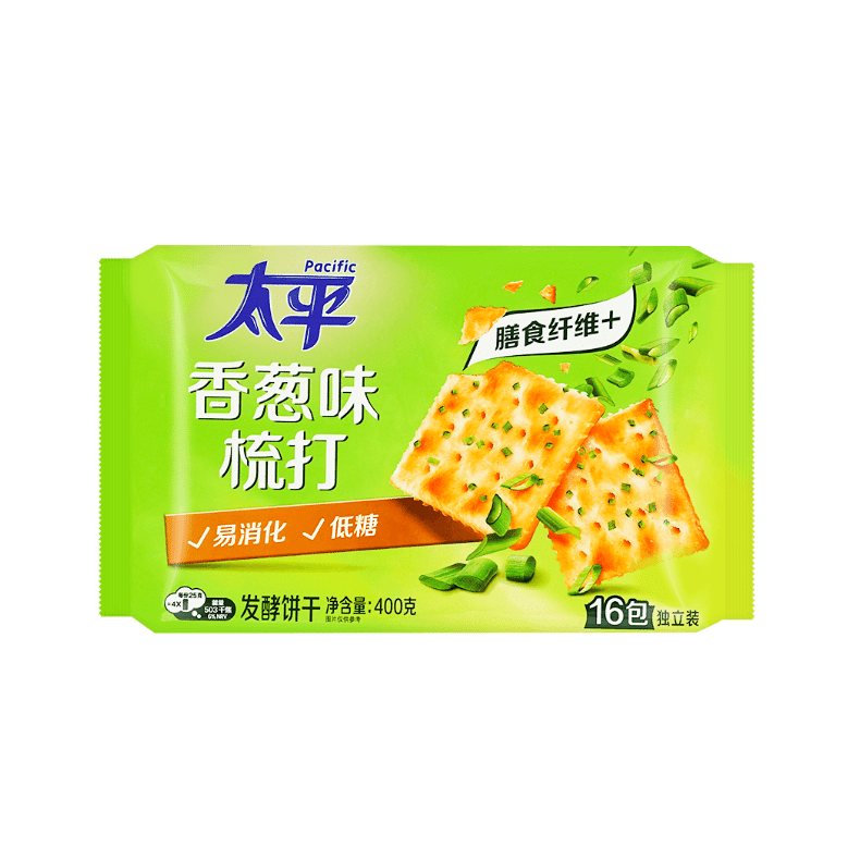 Pacific 소다크래커 쪽파맛 16봉입 400 그램*12 팩