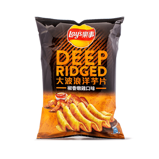 weee_snack_Lay's Deep Ridged Pepper Chicken Flavored Chips 30.5 g