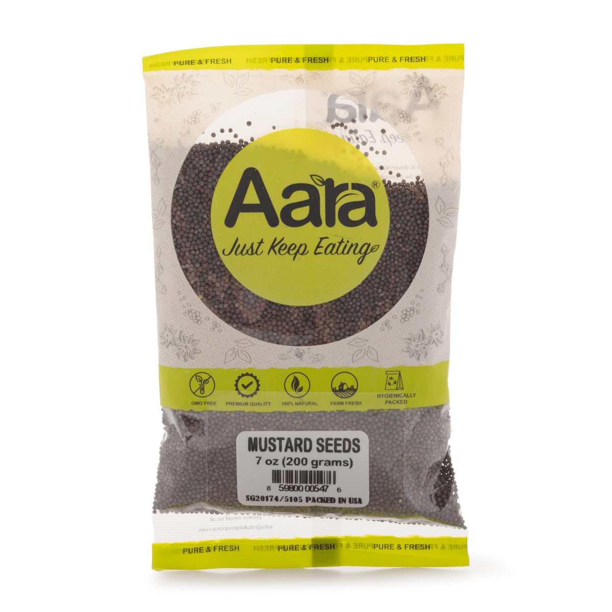 Aara 겨자씨 200 그램