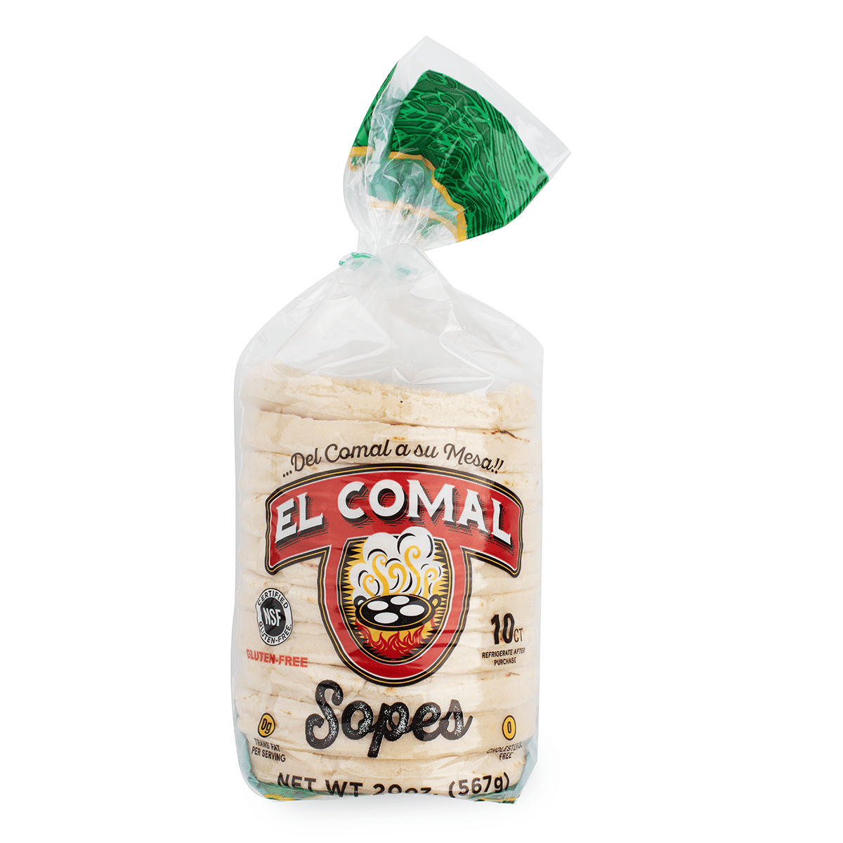 Sopes El Comal 2 onza(s)*10 unidades