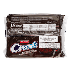 Jack 'n Jill Cream-O Choco Cream Filled Sandwich Cookies 330 g