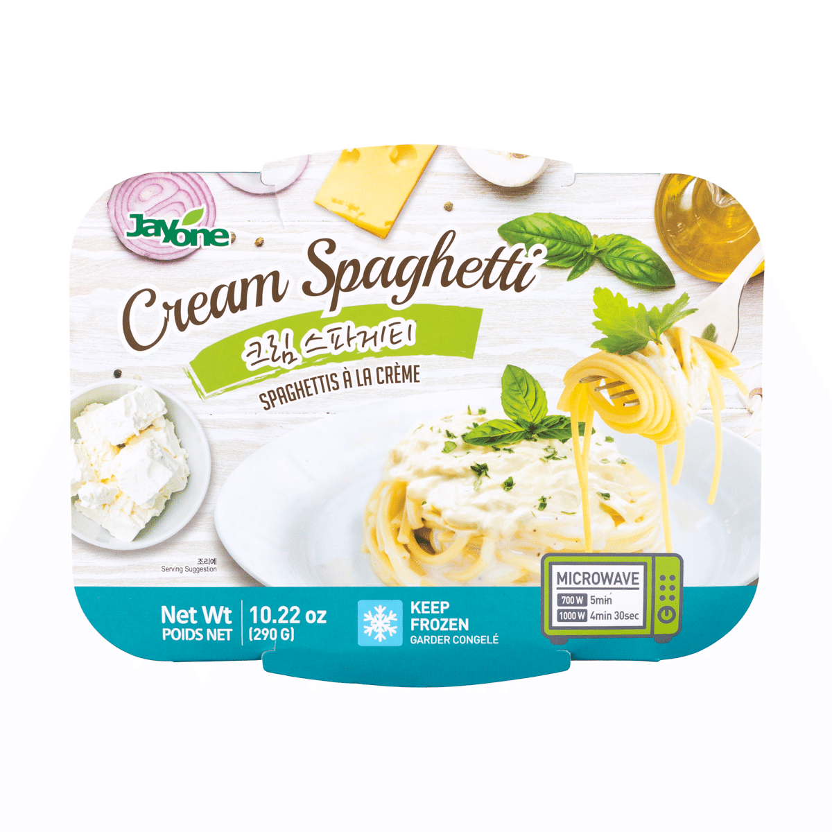 Jayone Cream Spaghetti Frozen 290 g