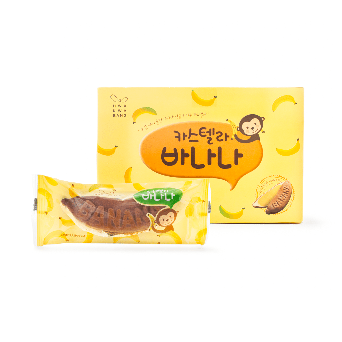 화과방 카스텔라 바나나 240 그램
