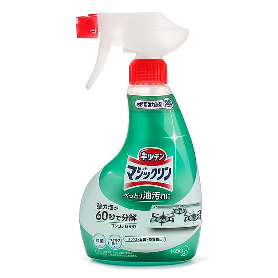 weee_grocery_KAO Japan Magiclean Foam Type Strong Kitchen Cleaner Spray Bottle 400 ml