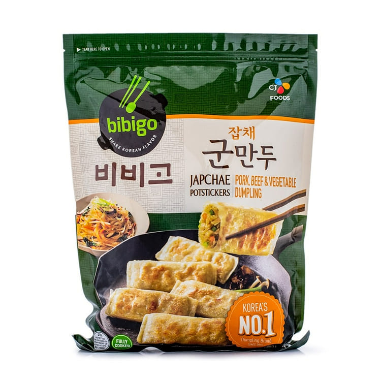 焼餃子 Bibigo 韓国風焼き餃子（豚肉・牛肉＆野菜餡） 冷凍 28 オンス