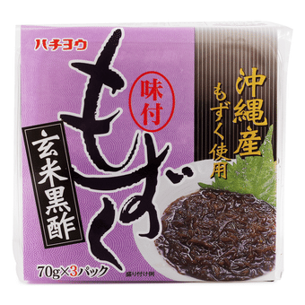 味付もずく 三杯酢 3個入り 165 グラム - Weee!