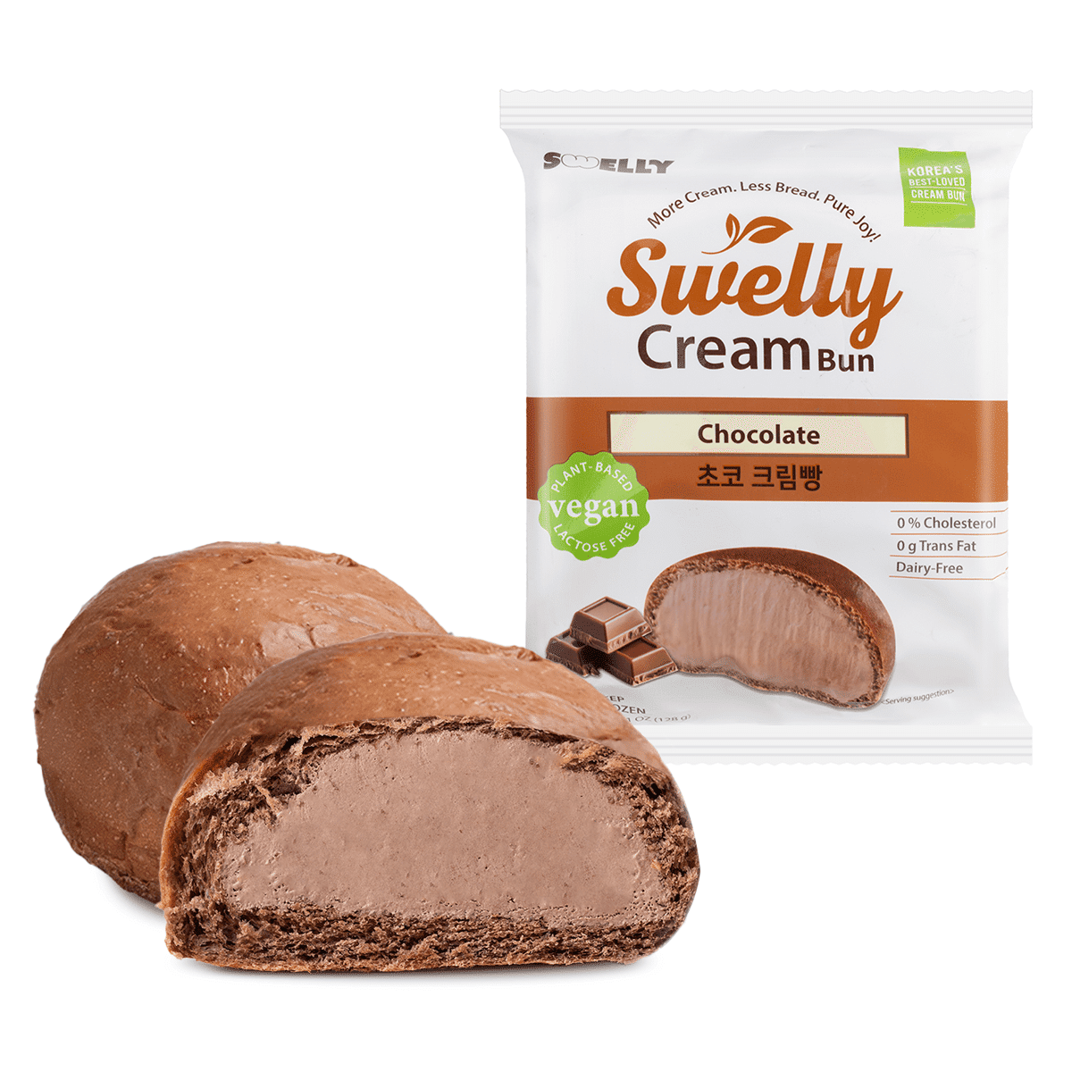Swelly チョコクリームパン 128 グラム