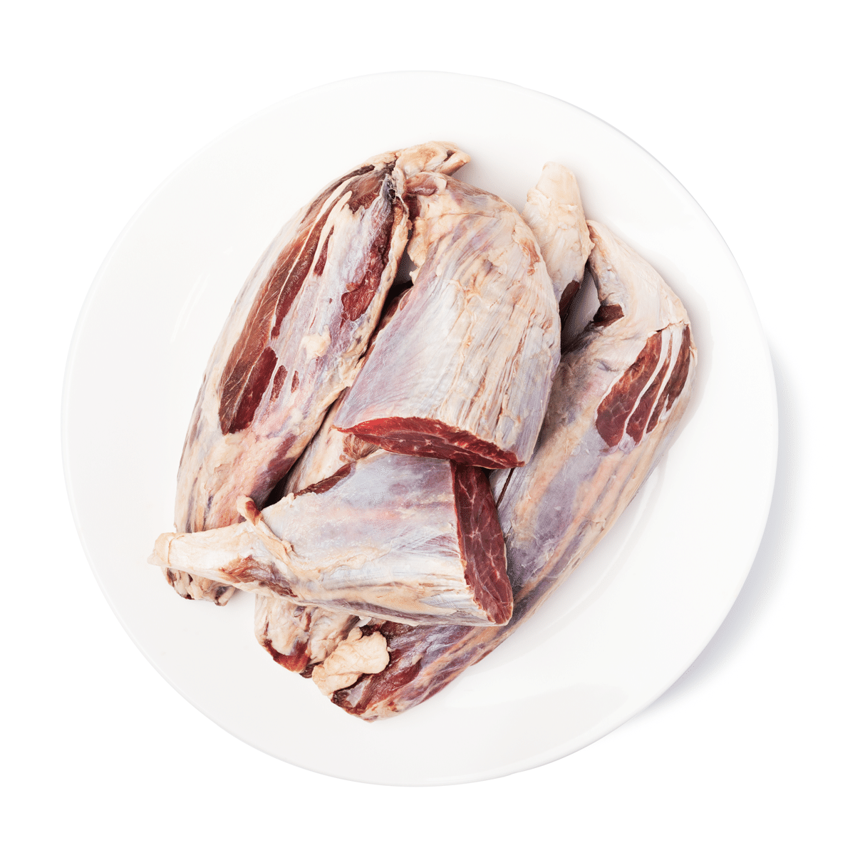 Premium Beef Boneless Round Heel Muscle Shank 3 lb