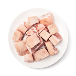 Cut Pork Feet, Frozen 2 lb