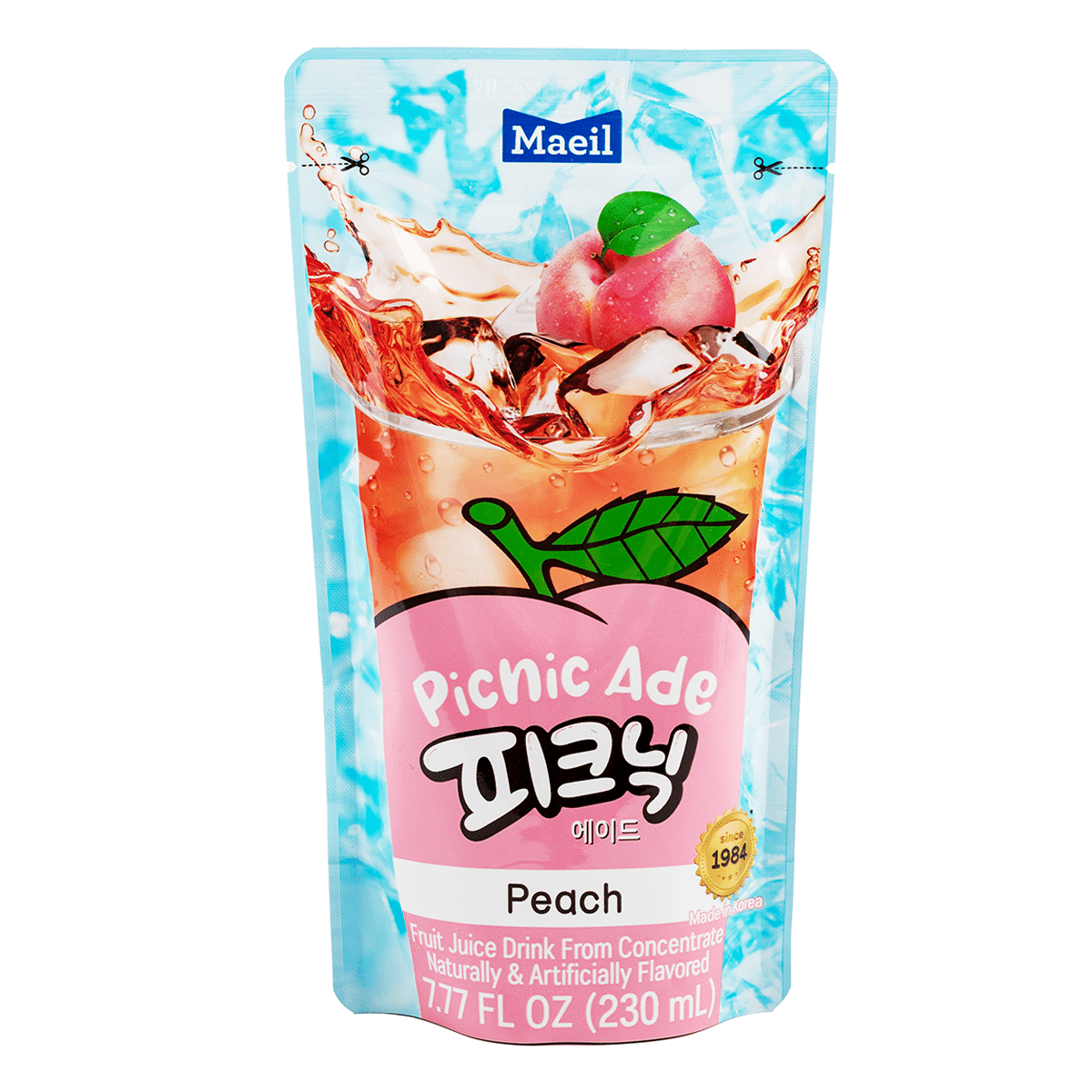 매일 피크닉 파우치 피치에이드 230 밀리리터
