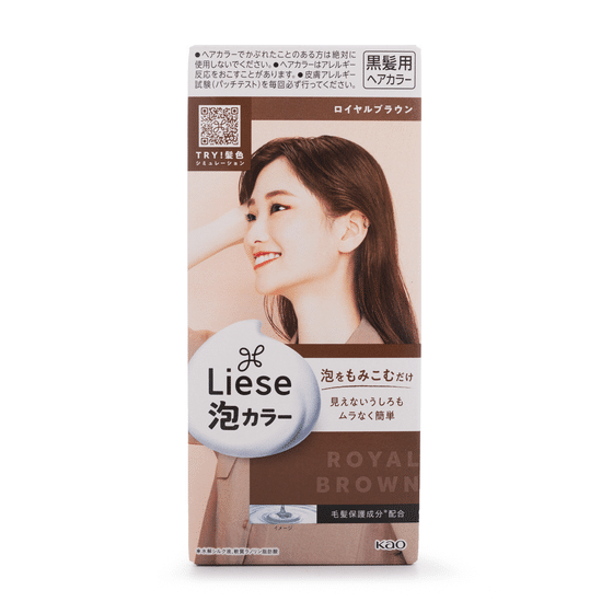 weee_care_Kao Prettia Bubble Hair Color, Royal Brown 1 box