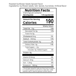 SUNFLOWER SEEDS VARIETY PACK 750 그램