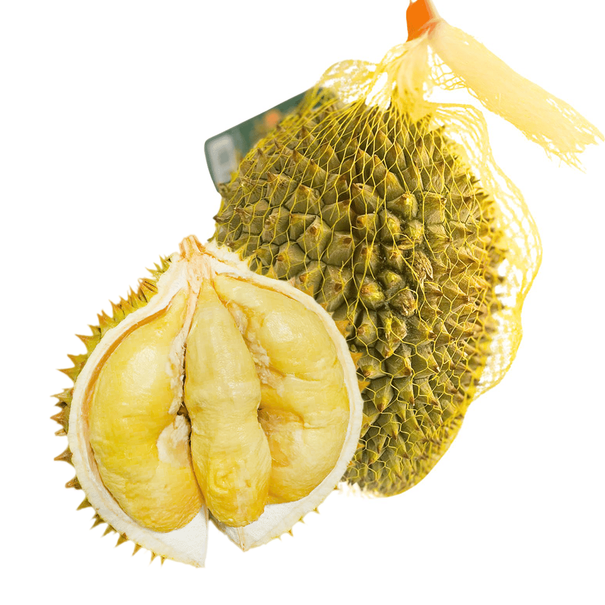 Whole Ri6 Durian, Frozen 3.8-4.8 lb