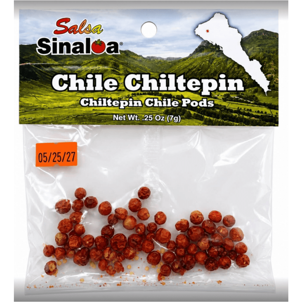 Salsa Sinaloa Chiltepin Chili Pods 0.25 oz