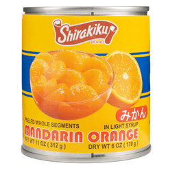 Shirakiku Mandarin Orange Can 11 oz