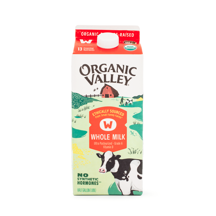 Organic Valley 全乳 63.9 fl.oz - Weee!