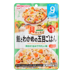 Wakodo Googoo Kitchen Salmon & Wakame 80 g