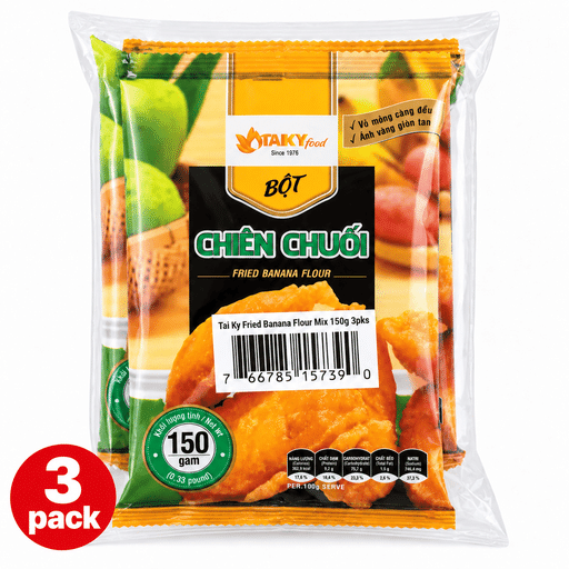 แป้งทอดกล้วย Tai Ky 150 กรัม*3 แพ็ค