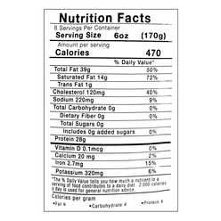 El Sureño Foods Patties 60% Beef/40% Pork 3 lb