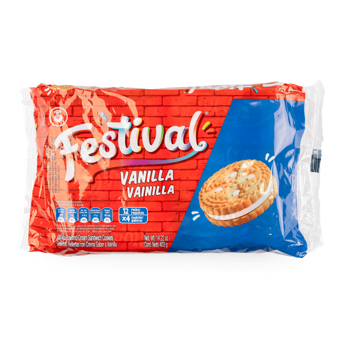 Festival Vanilla Cookies 403 g