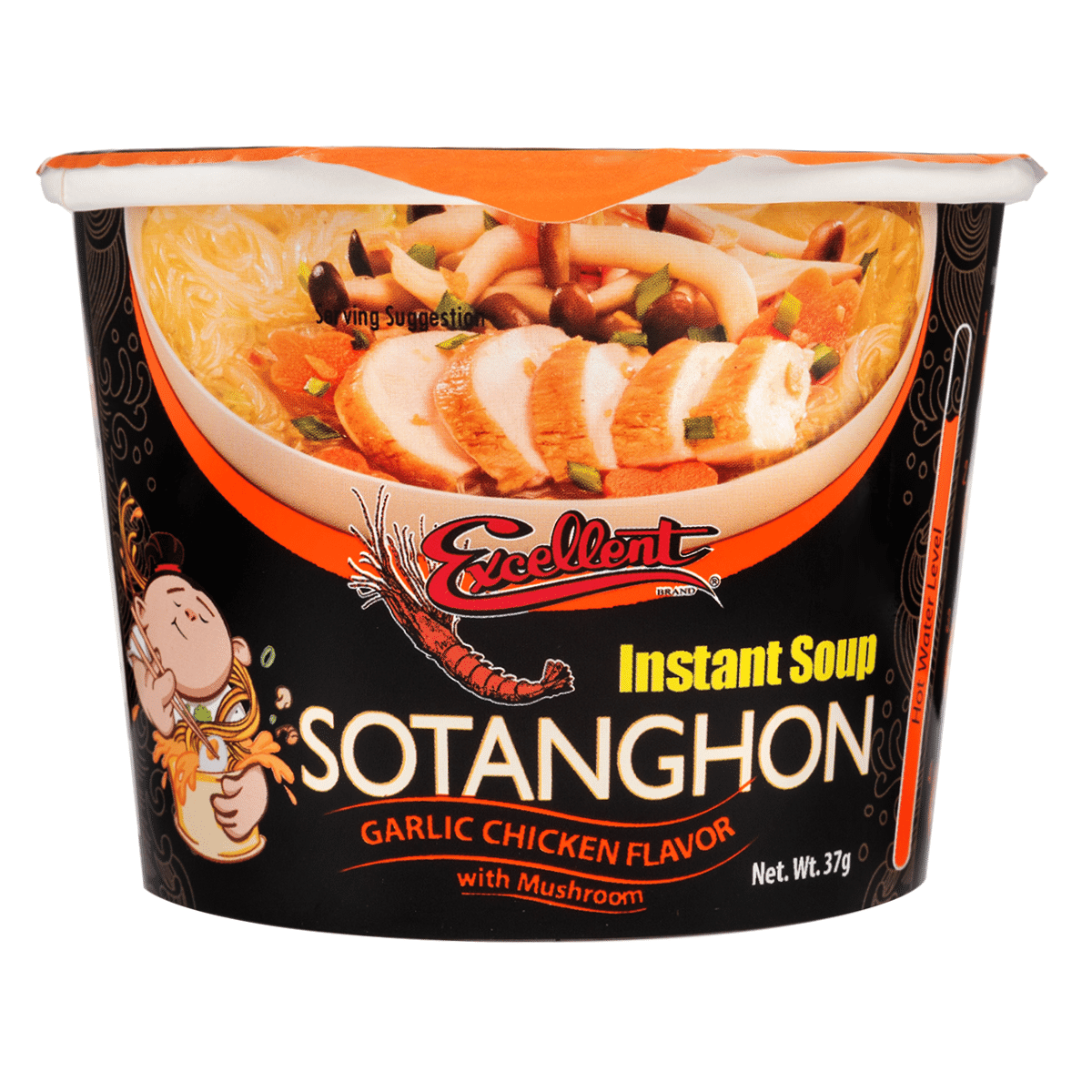 Excellent Sotanghon Garlic Chicken with Mushroom 37 g