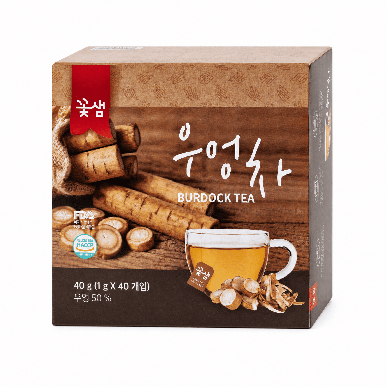 Kkotsaem Burdock Tea 1 g*40 counts