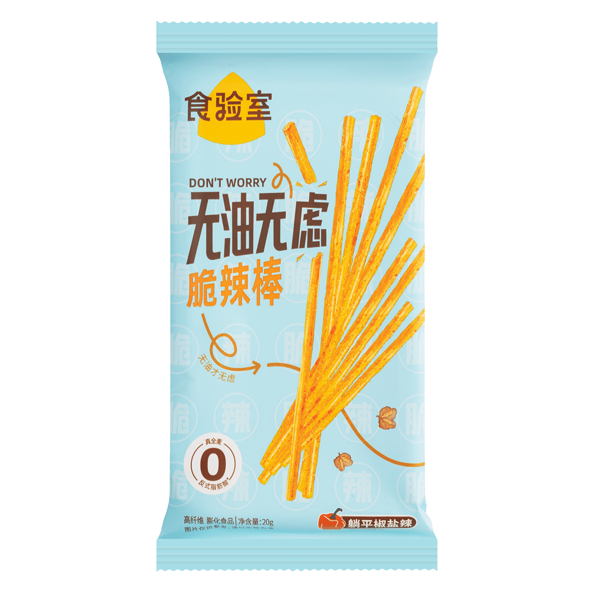 No oil Spicy strips 20 g