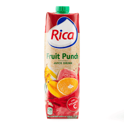 Rica Fruit Punch 20% Juice 33.8 fl.oz