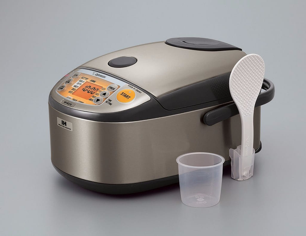 新品　ZOJIRUSHI NS-MZ-HH 炊飯器 5.5合 クリアグレー 象印 IH炊飯ジャー グレー NP-HCC10 1 カウント - Weee!