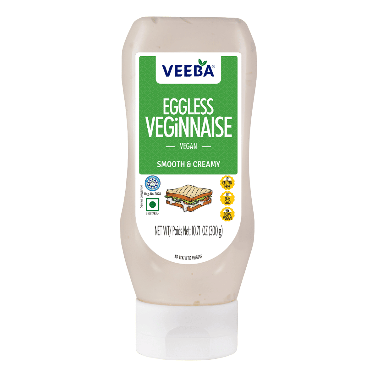 Veeba 레귤러 비건 마요네즈 에그리스 300 그램
