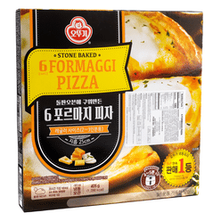 Otoki 6 Formaggi Pizza, Frozen 405 g
