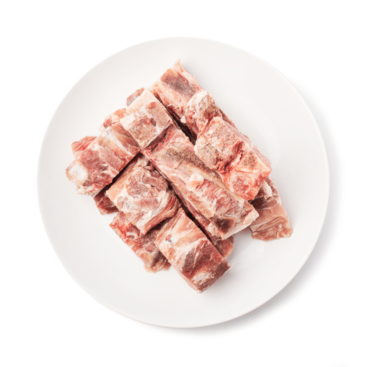 Cut Pork Back bone Frozen 2 lb