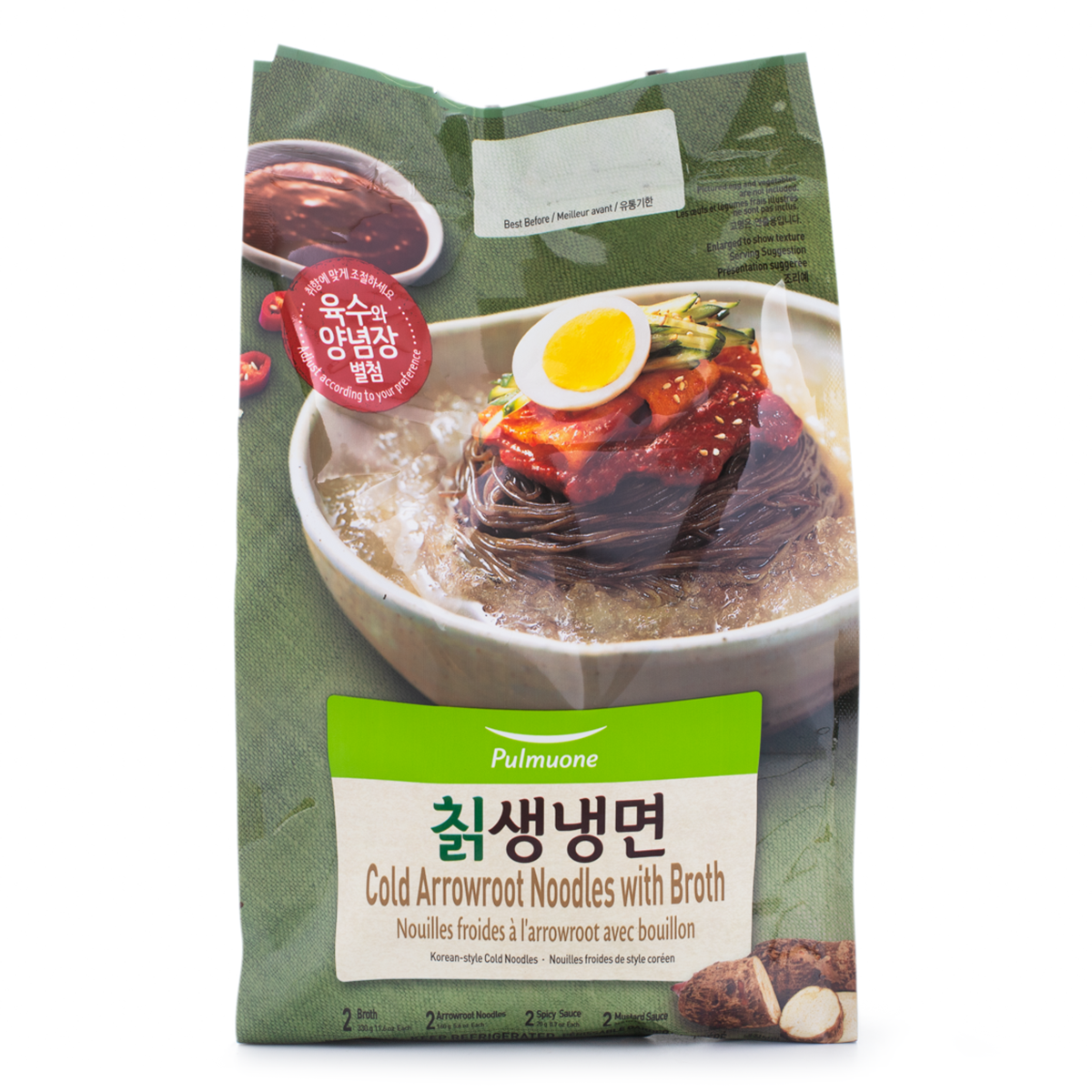 Pulmuone Cold Arrowroot Noodles with Broth 37.74 oz