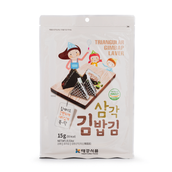 weee_snack_Taekyung Triangular Seaweed 15 g