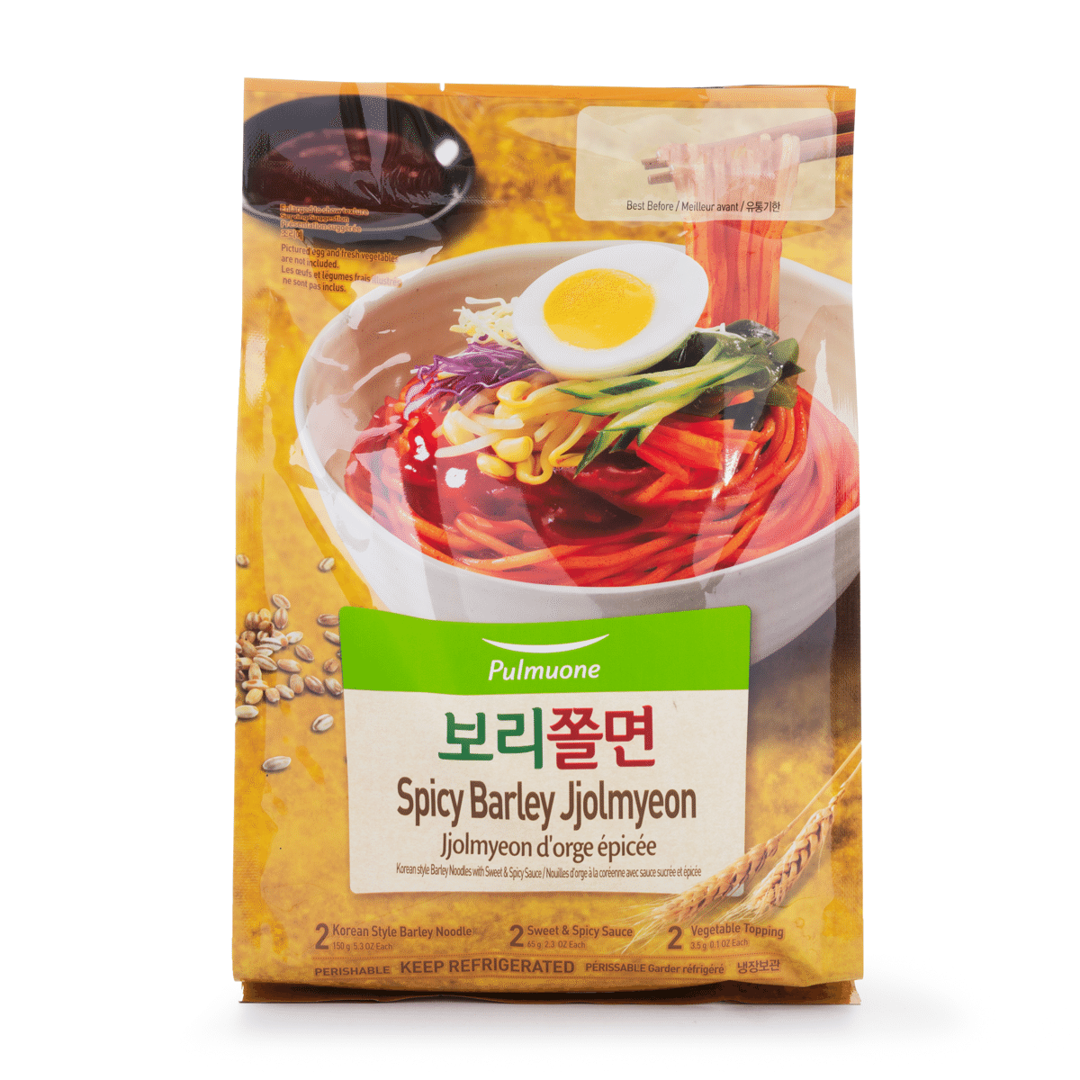 풀무원 비빔생쫄면 437 그램
