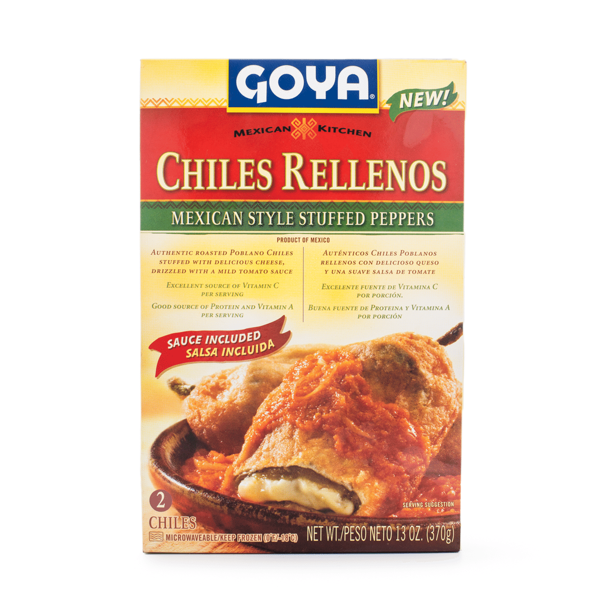Goya Chile Rellenos, Frozen 13 oz