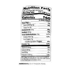 Laxmi Toor Dal, Split Pigeon Peas 4 lb