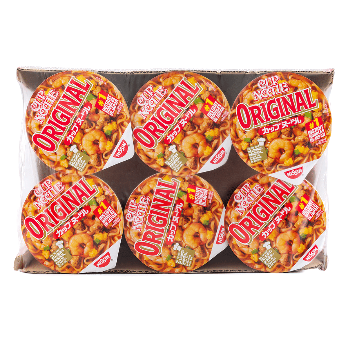 Nissin カップ麺 オリジナル 6P 2.4 オンス