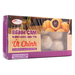 CT Choice Fried Donut with Purple Sweet Potato Filling, Frozen 6.2 oz