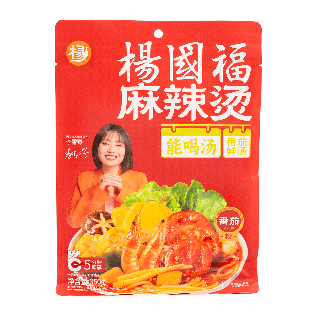 เส้นข้าวรสมะเขือเทศ Yangguofu 350 g