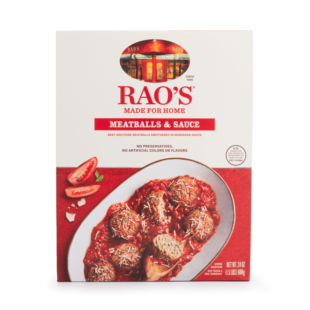 Albóndigas con Salsa Rao's 24 onza(s)