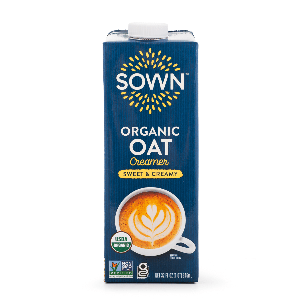 Crema para Café de Avena Orgánica Dulce y Cremosa SOWN 32 onza(s)