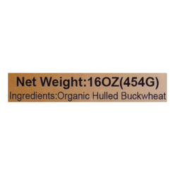 Big Green Organic Buckwheat 16 oz