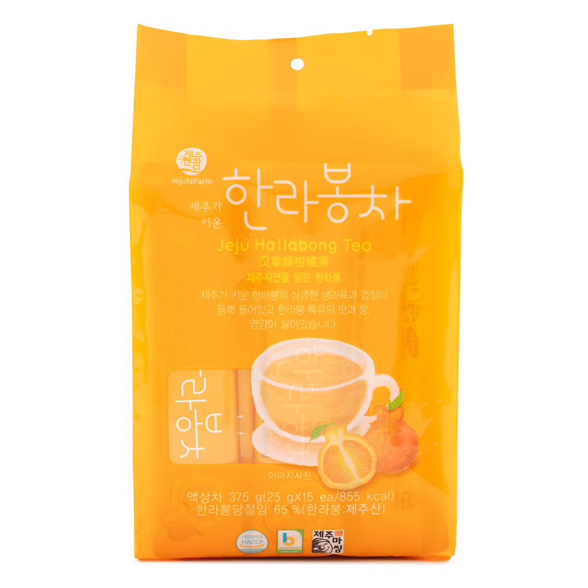 제주앤팜 한라봉차 16봉 375 그램