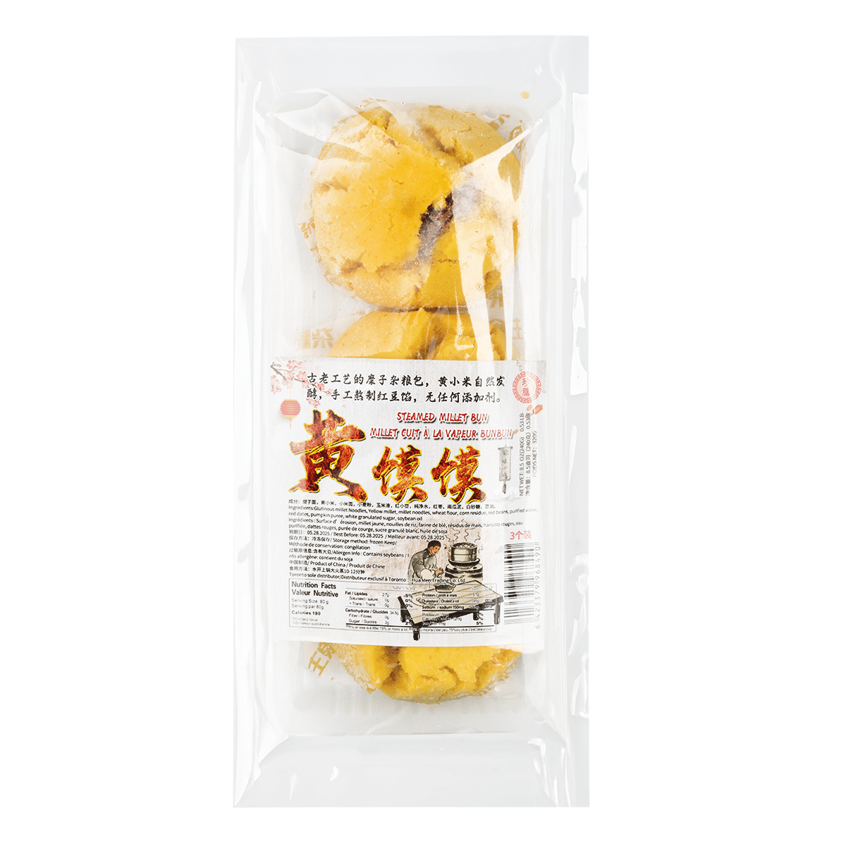 珍膳 黄馍馍 240 克