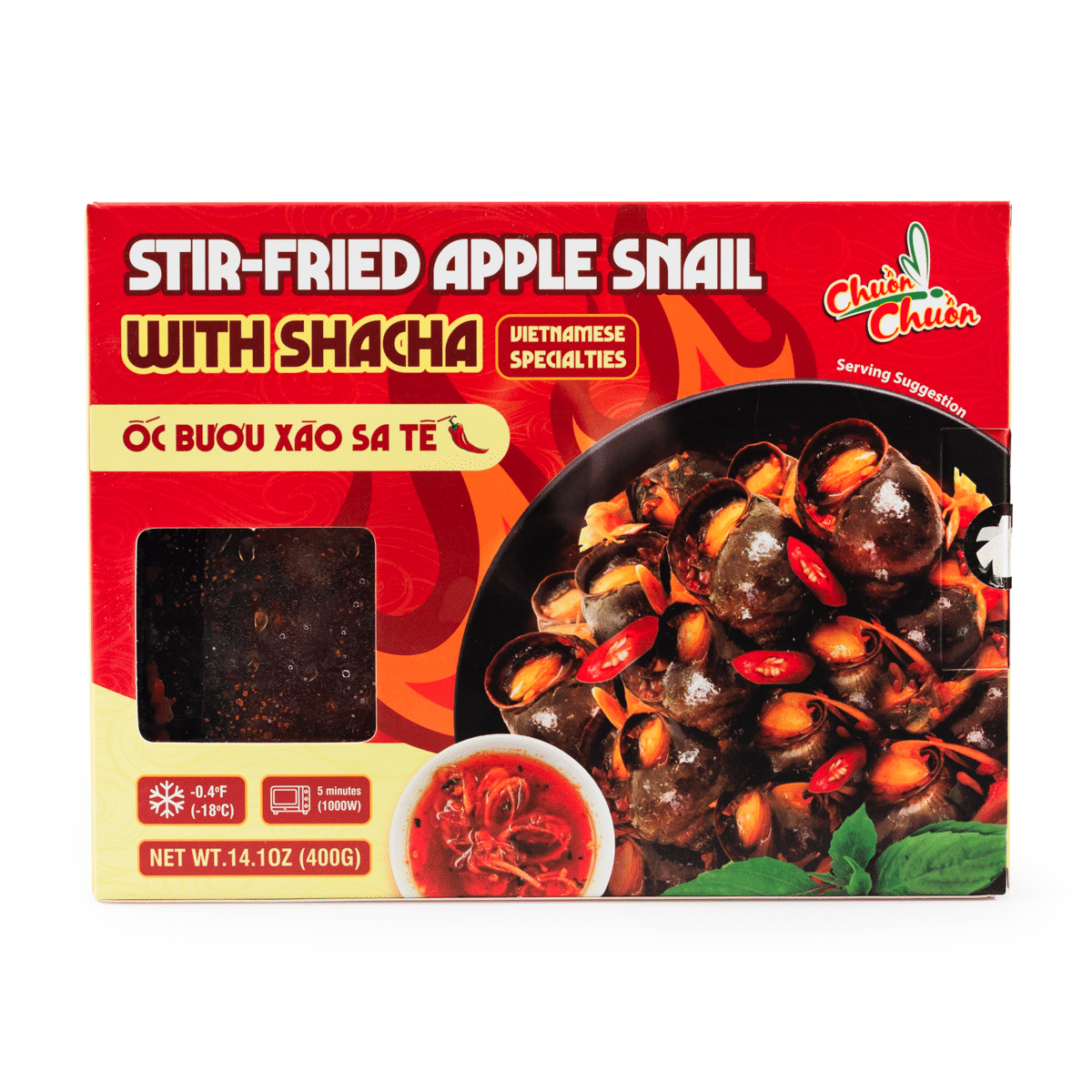 Dragonfly Stir-Fried Apple Snail With Shacha, Frozen 400 g