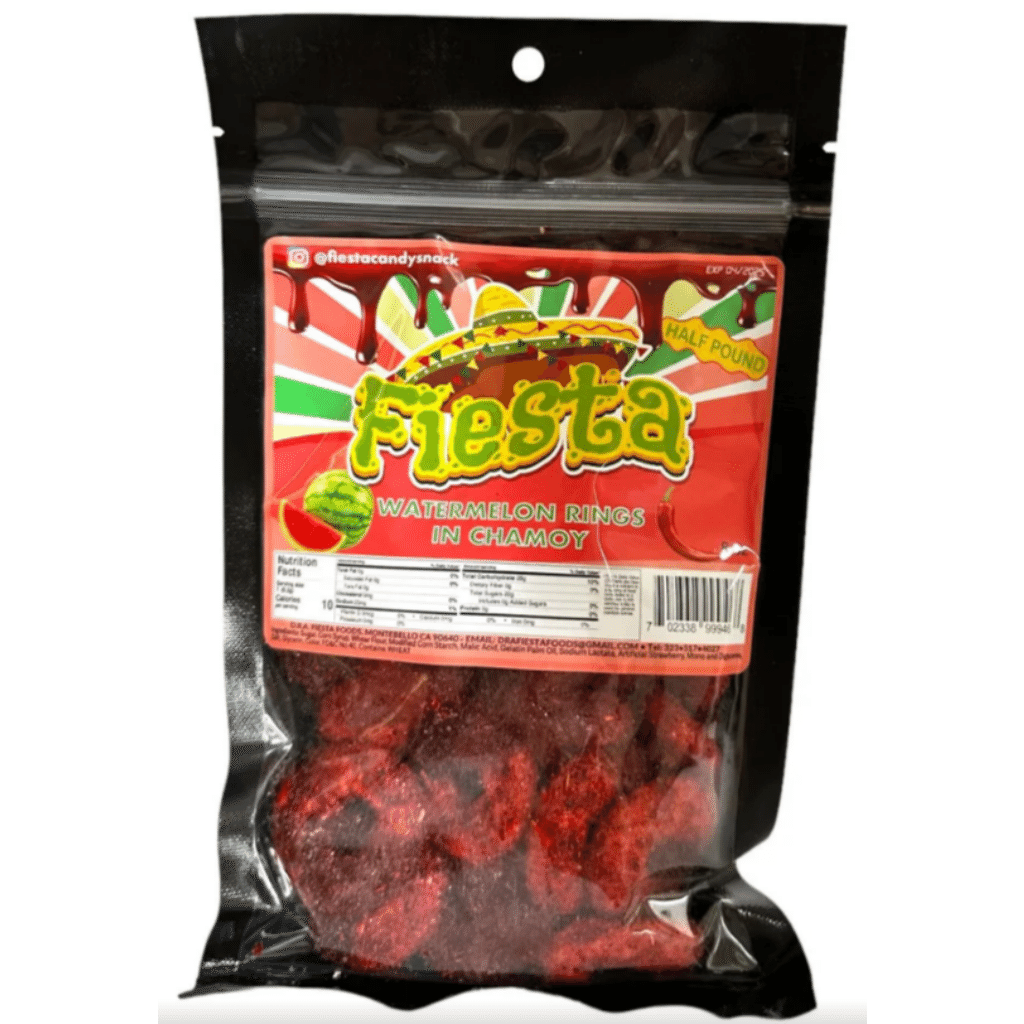Fiesta Watermelon Rings with Chamoy 8 oz